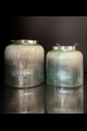 **NEW** 7"W x 7"H GLASS CANDLE HOLDER [201649]